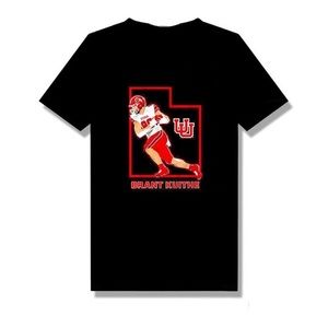 Utah Football Brant Kuithe State Star Shirt Utah Map Shirt
